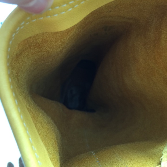 Fabulous Veronica Frye boots, mustard yellow, 10 - Picture 5 of 7